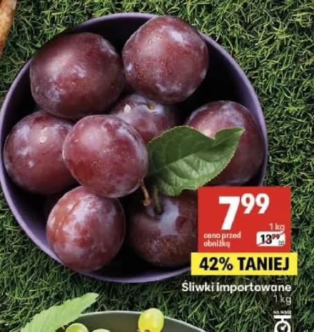 Śliwki importowane