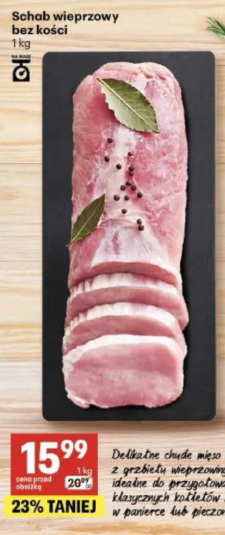 Schab wieprzowy bez kości