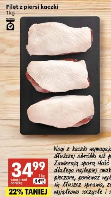 Filet z piersi kaczki