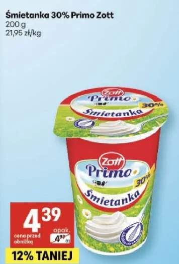 Śmietanka 30% Primo Zott