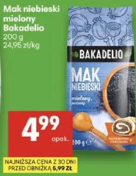 Mak niebieski mielany