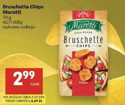 Bruschette Chips pizza