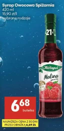 Syrop owocowa Spiżarnia malina