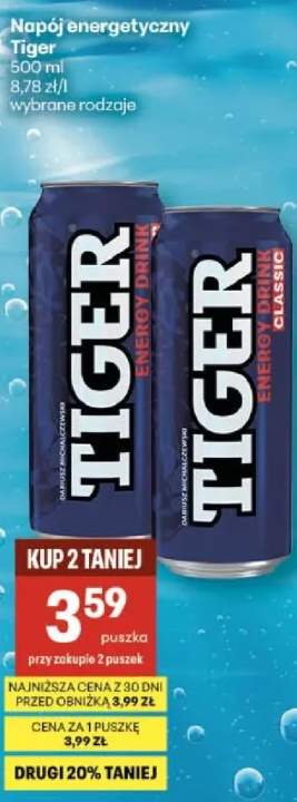 Napój energetyczny Tiger