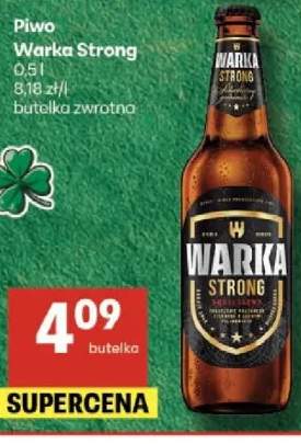 Piwo Warka Strong