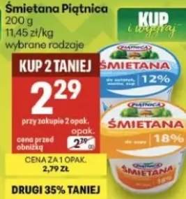 Śmietana Piątnica wybrane rodzaje