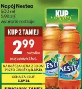 Napój Nestea wybrane rodzaje