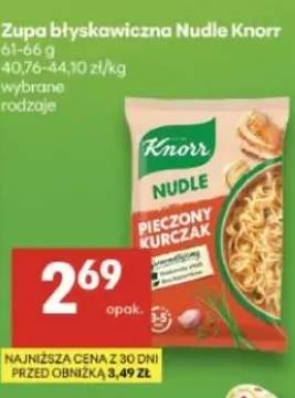 Zupa błyskawiczna Nudle