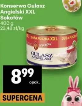 Konserwa Gulasz Angielski XXL sokołów