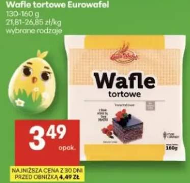 Wafle tortowe Eurowafel