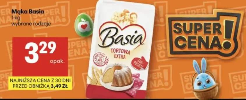 Mąka Basia tortowa extra