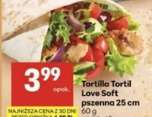 Tortilla Tortil Love Soft pszenna 25 cm