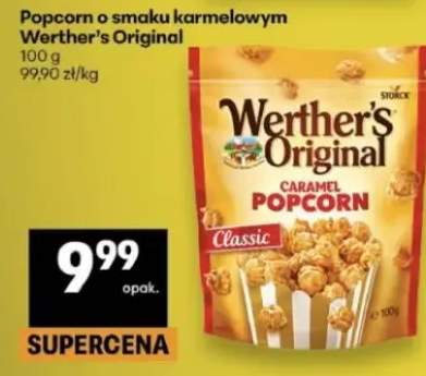 Popcorn o smaku karmelowym