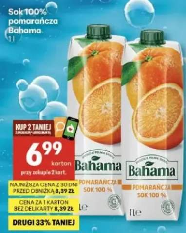 Sok 100% pomarańcza