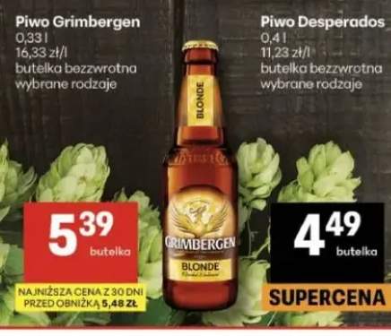 Piwo butelka bezwrotna wybrane rodzaje