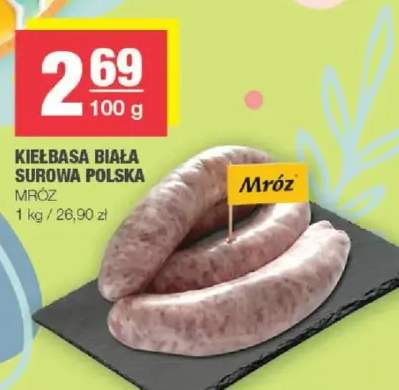 kiełbasa biała surowa