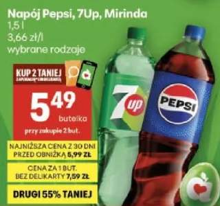 Napój Pepsi, 7Up, Mirinda