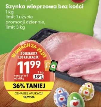 Szynka wieprzowa bez kości