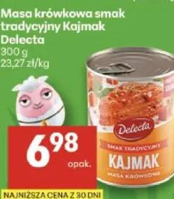 Masa krówkowa smak tradycyjny Kajmak Delecta