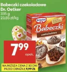 Babeczki czekoladowe Dr. Oetker