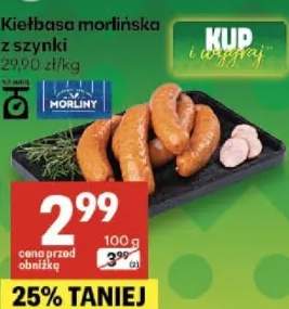 Kiełbasa morlińska z szynki