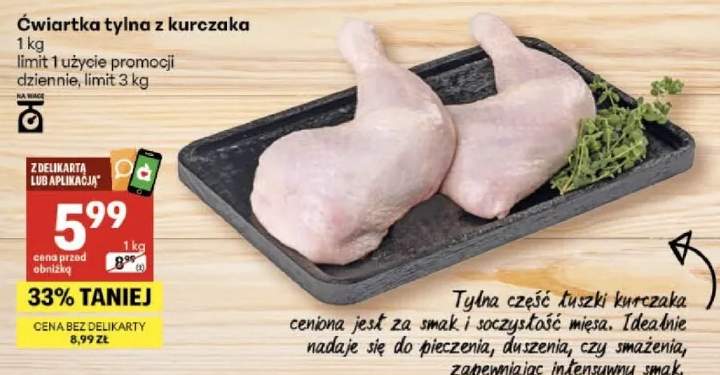 Ćwiartka tylna z kurczaka