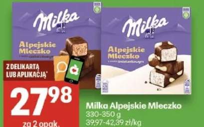 Czekolada Alpejskie Mleczko