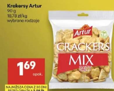 Krakersy Artur wybrane rodzaje