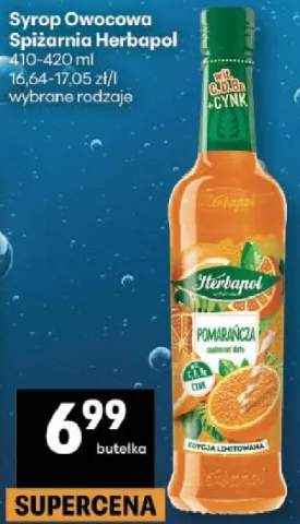 Syrop Owocowa Spiżarnia Herbapol wybrane rodzaje