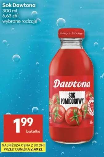 Sok Dawtona wybrane rodzaje