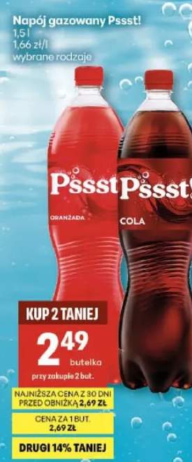Napój gazowany Pssst! cola
