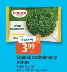szpinak mrożony