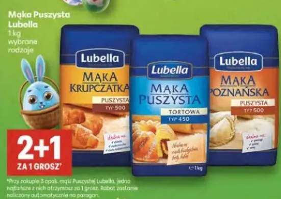 Mąka puszysta wybrane rodzaje