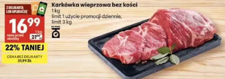 Karkówka wieprzowa bez kości