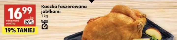 Kaczka faszerowana jabłkami