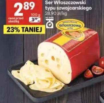 Ser Włoszczowski typu szwajcar-śmietankowy