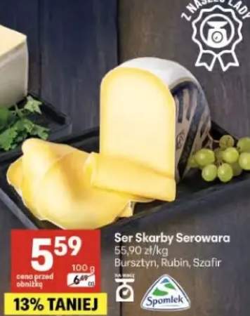 Ser Skarby Serowara Bursztyn, Rubin, Szafir