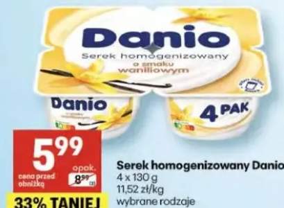 Serek homogenizowany Danio