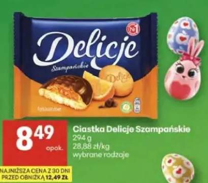 Ciastka Delicje Szampańskie