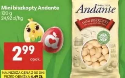Mini biszkopty Andante