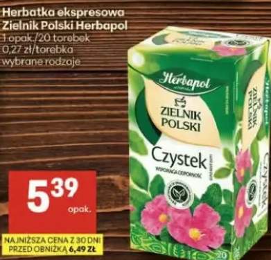 Herbata ekspresowa Zielnik Polski Herbapol