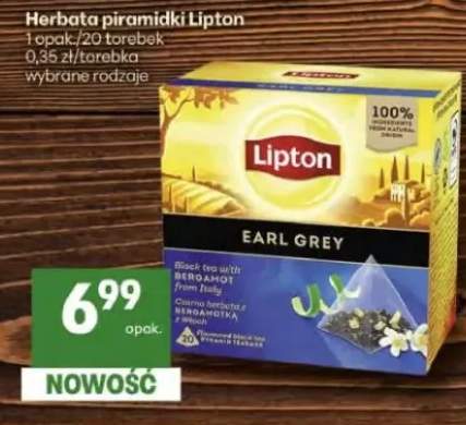 Herbata piramidki Lipton