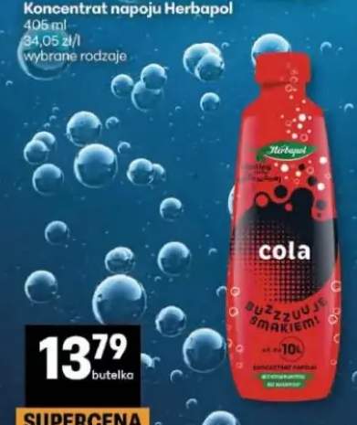 Koncentrat napoju Herbapol cola