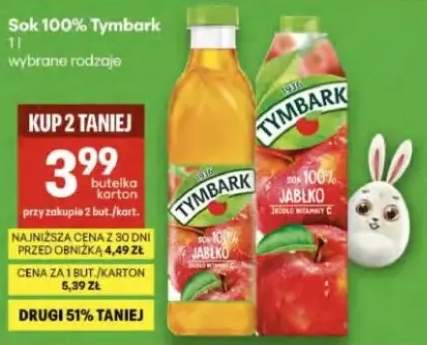 Sok 100% jabłko, wybrane rodzaje