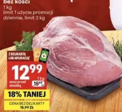Łopatka wieprzowa bez kości