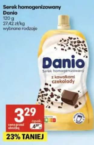 Serek homogenizowany z kawałkami czekolady