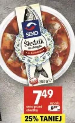 Śledź na okrągło wybrane rodzaje