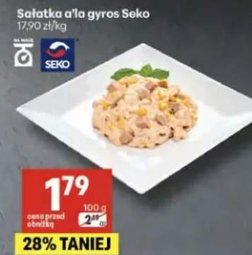 Sałatka a'la gyros