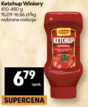 Ketchup wybrane rodzaje