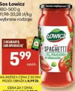 Sos Spaghetti 17% pomidory i czerwone wino